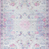 Chic Bow Motif with Painterly Florals and Baby Blue Artistic Geometry(Beige)