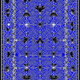 Cute Gothic Style Webbed Design(Blue)