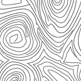 Abstract Ripple Contour Sophisticated Stylish Deluxe Ornate (Black) - ODIKA