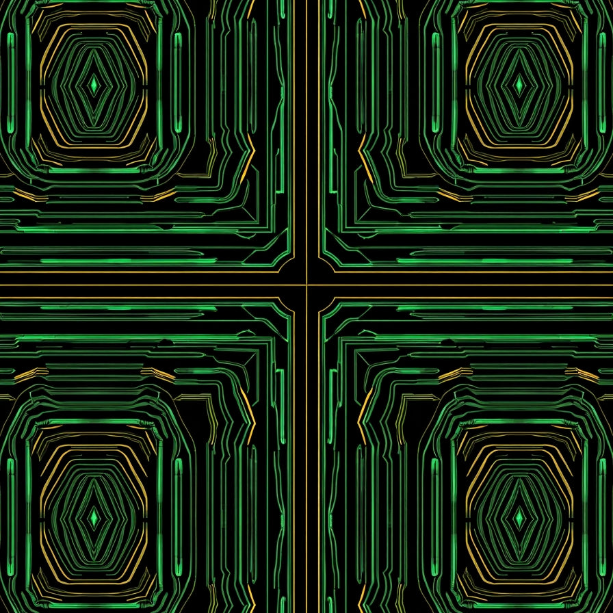 Hexagonal Honeycomb Maze with Interlocking Cell Design (Black) - ODIKA