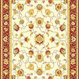 Elegant Floral Area Design for Rustic Decor(Beige)