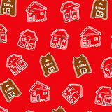 Gingerbread Village Dream Heartwarming Path Decoration(Red)