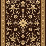 Noble Estate Damask Baroque Elegant(Brown)