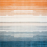 Boho Style Area Sunset Hues(Orange)