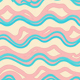 Serene Waves Decorative Accent(Pink)