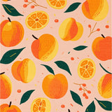 Blush Featuring Bright Peach and Vivid Green(Orange)