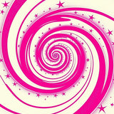 Spiral Galaxy Swirl with Cosmic Flourishes(Pink)
