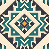 Chevron with Zigzag Directional Design(Beige)