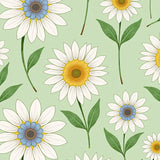 Rustic Farmhouse Bloom Watercolor Artistry Pastoral Illustration (White) - ODIKA