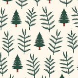 Yuletide Fir Decorative Pathway Centerpiece With Seasonal(Ivory)