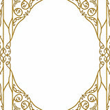 Heirloom Ornamental Vine Lattice Exquisite Filigree Arrangement (Gold)