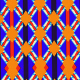 Tartan Style Entry Featuring Traditional Scottish Crisscross Motifs(Orange)