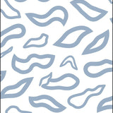 Archway Maze Contemporary Interlocking Wave Design (Blue) - ODIKA