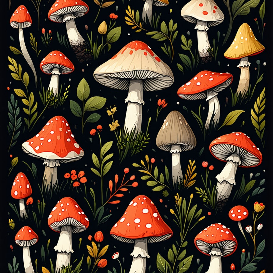 Nature Inspired Waterproof Room Standing(Red) - ODIKA