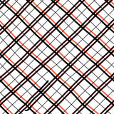 Festive Tartan Welcome with Holiday Stripes(Black)