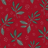 Frosty Pinecone Magical Entryway Embellishment(Red)