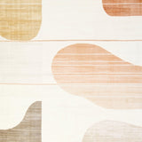 Boho Chic with Geometric Lines and Earthy Gradients(Beige)