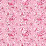 Dreamy Petal Whirl with Delicate Swirling Floral Motifs (Pink) - ODIKA