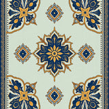 Antiqued Bloom Lattice(Beige)