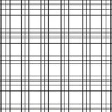 Minimalist Nordic Crosshatch Plaid Artwork (Black) - ODIKA