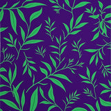 Enchanted Forest Botanical with Delicate Leaf (Purple)