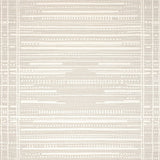 Stylish Area with Contemporary Beige and Ivory Motifs(Beige)