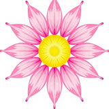 Blooming Daisy Petal Shaped Decorative Floor(Yellow)