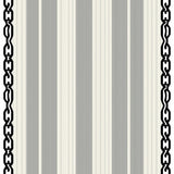 Lighthouse Beacon Stripes with Harbor Chain Links(Gray)