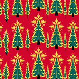 Holiday Tree Array with Radiant Starburst(Red)