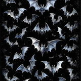 Spooky Monochrome Winged Creatures(Black)