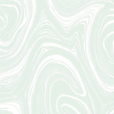Interlocking Marble Mist with Subtle Swirl Motifs (Green)