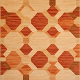 Advanced Rug Slip Stopper for Tile Hardwood Floors Area Carpet Gripper(Beige)