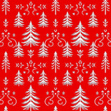 Joyful Evergreen Holiday Celebration(Red)