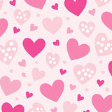 Kawaii Scattered Chair Cover Seat Cushion (Pink)