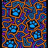 Interactive Inspired Trail with Colorful Paths and Iconic Emblems (Orange)