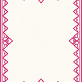 Lattice Trellis Design with Ornamental Border Floor(Pink)