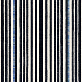 Black White Striped Area Abstract(Black)