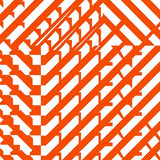 Autumn Festival Lattice with Modern Buffalo Check(Orange)