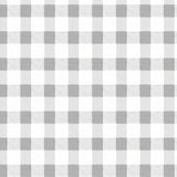 Gingham with Classic Crosshatch Motif(Gray)