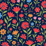 Botanical Luxury Statement(Red)