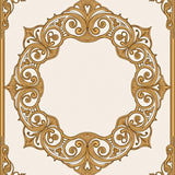 Elegant Medallion Rosette Swirl (Gold) - ODIKA