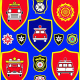 Emergency Squad Heroes Badge (Blue)