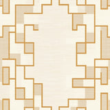 Beige Hued Area Modern Geometric Design(Beige)