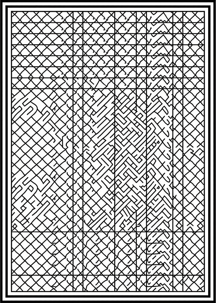 Luxurious Plush Lattice Elegant Accent (Black) - ODIKA