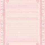 Chic Scallop Frame with Large Bow and Curved Silhouette(Pink)