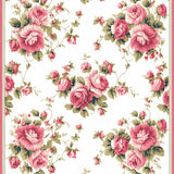 Timeless Botanical Round Statement(White)