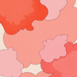 Abstract Watercolor Brushstroke with Contemporary Artistic Expression(Red)