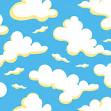Cumulus Dream Shag with Billowing Cloud Design(Blue)