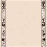 Heritage Maze Labyrinth Architectural Inspired Ornamental(Beige)