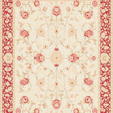 Chic Boho Floral Medallion Area Pet & Kid Friendly Easy Care(Beige)